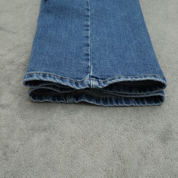 Levi's 505 Jeans Mens Size 38x30 Blue Regular Straight Stretch Denim Pants - Picture 11 of 16